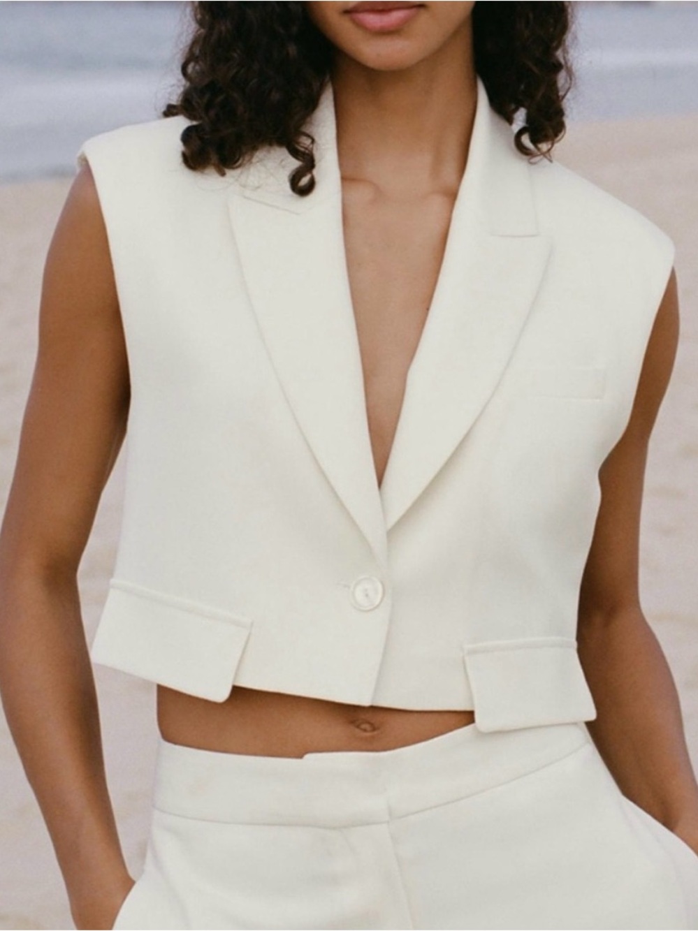 Zara Short Flap Vest